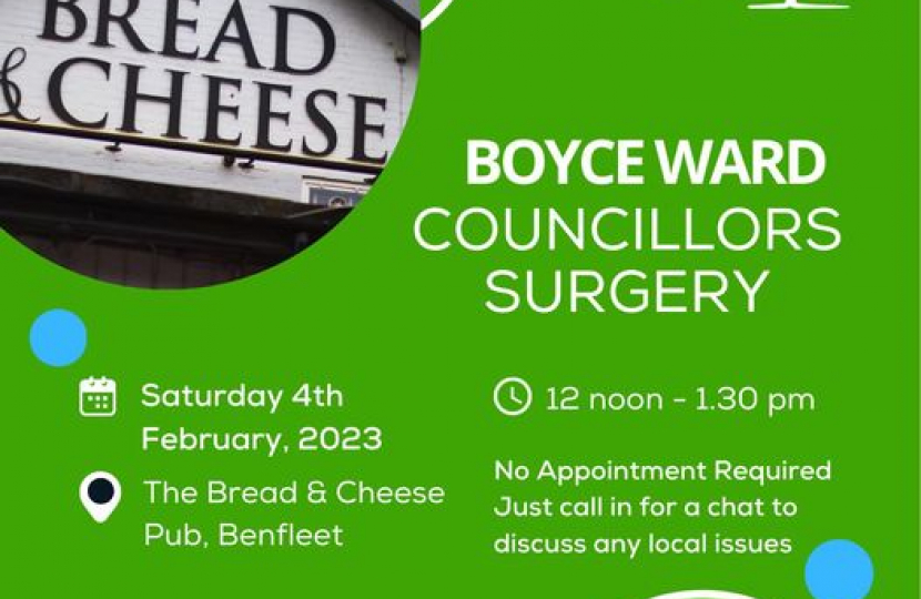 Boyce Cllr Surgery