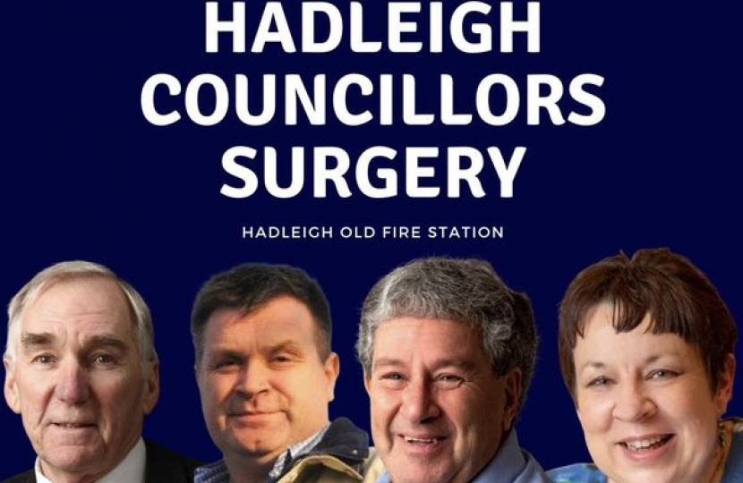 Hadleigh Councillors monthly surgery