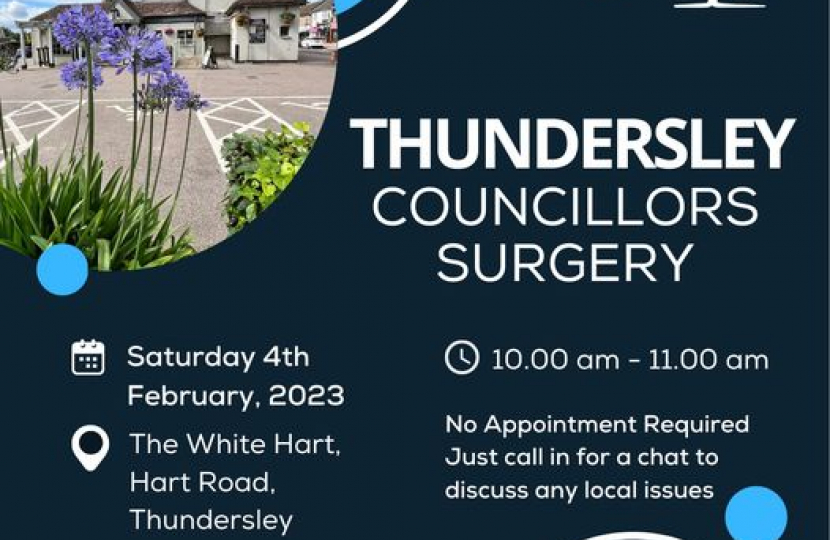 Thundersley Councillors Surgery