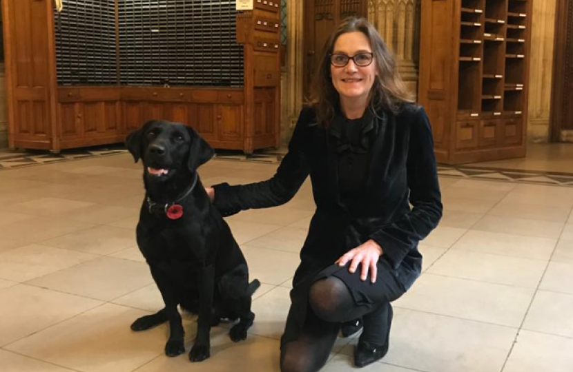 black lab and rebecca